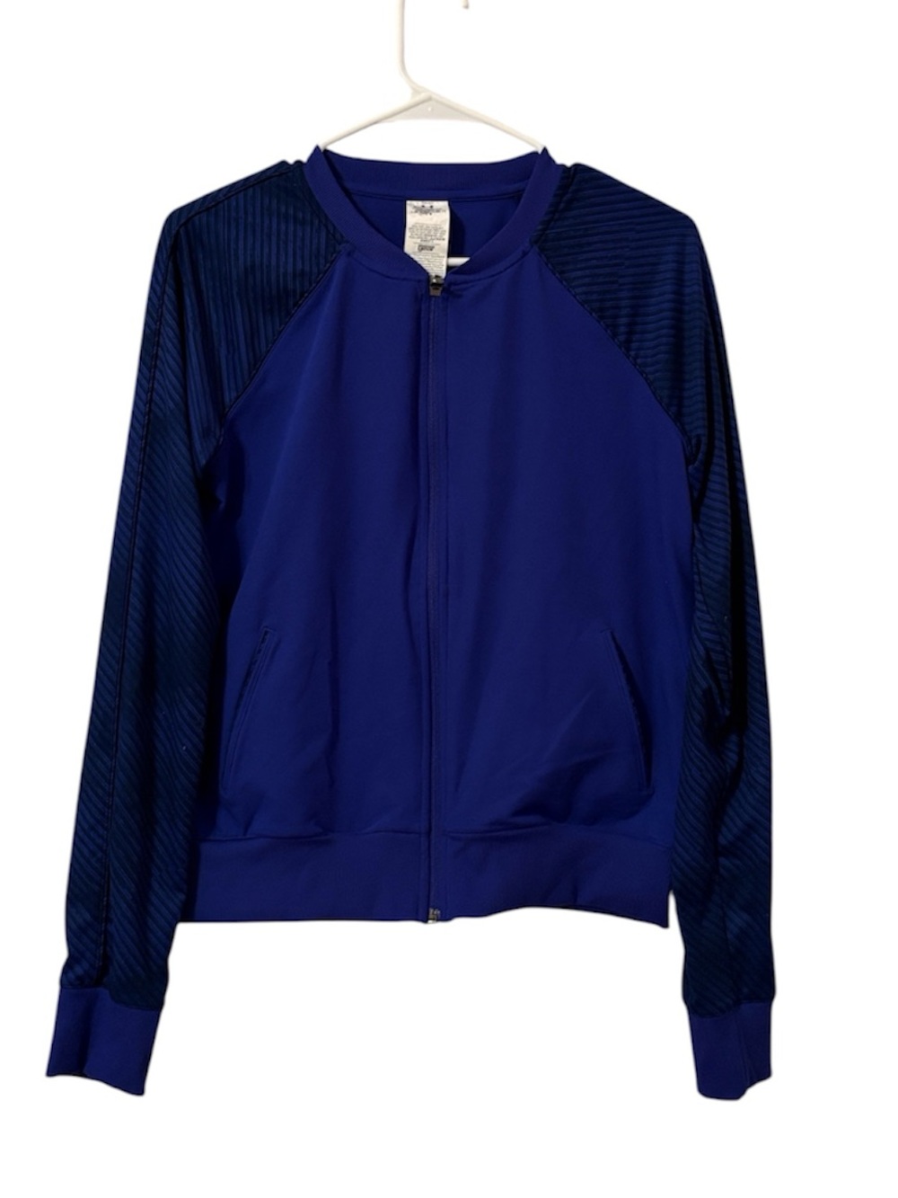 Under Armour Blue Full Zip Athletic Jacket